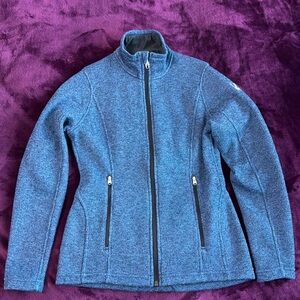 Spyder soft shell fleece zip up jacket